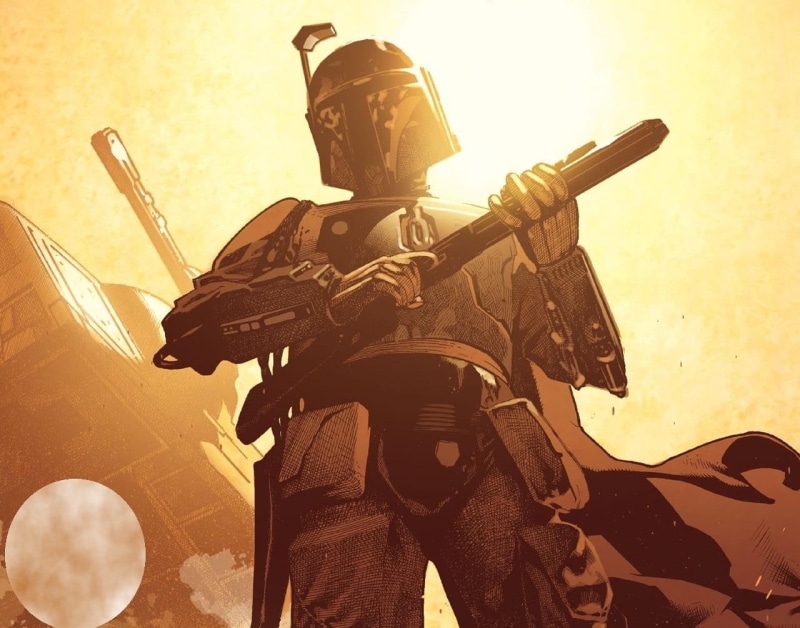 military, artwork, rifle, bounty hunter, military uniform, battle, gun, star, clothing, Boba Fett, Star Wars, headwear, conflict, one person, 720P, weapon
