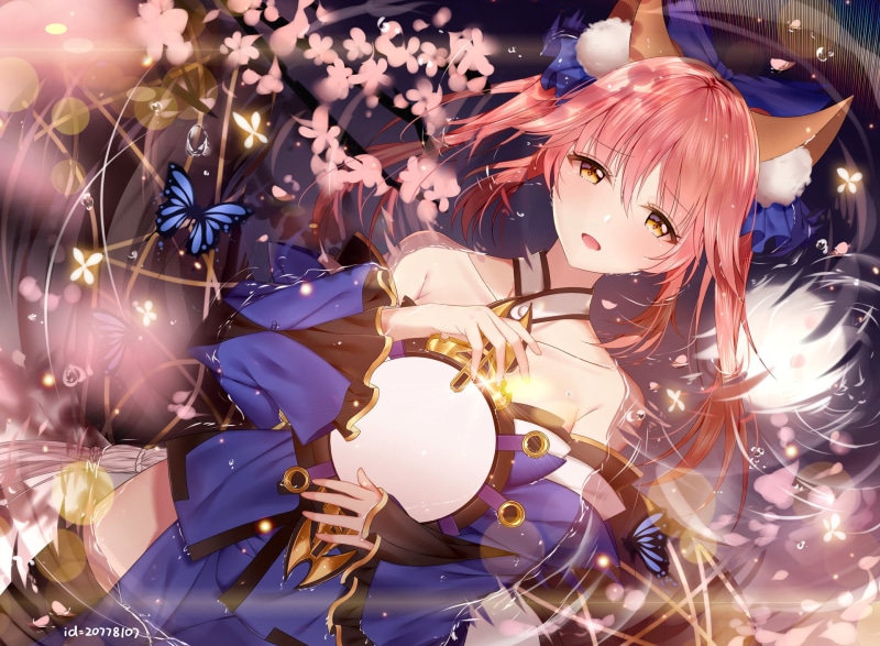 Tamamo no Mae, Fate/Grand Order, Caster (Fate/Extra), 1080P, Fate Series