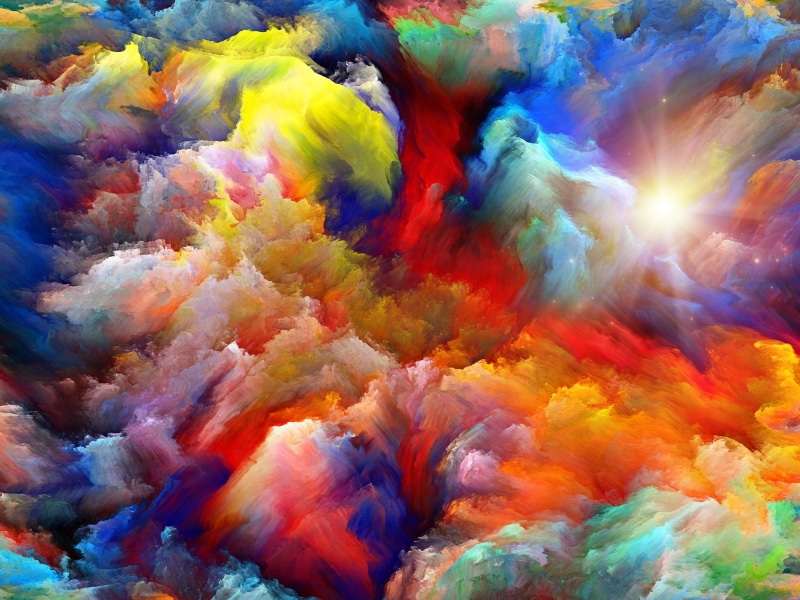 close-up, nature, paint, painted Image, no people, color Image, variation, illustration, fractal, abstract backgrounds, creativity, vibrant Color