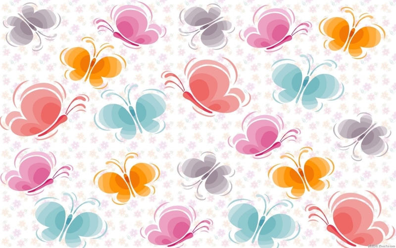 Background, Pattern, 1080P, Vector, Butterfly
