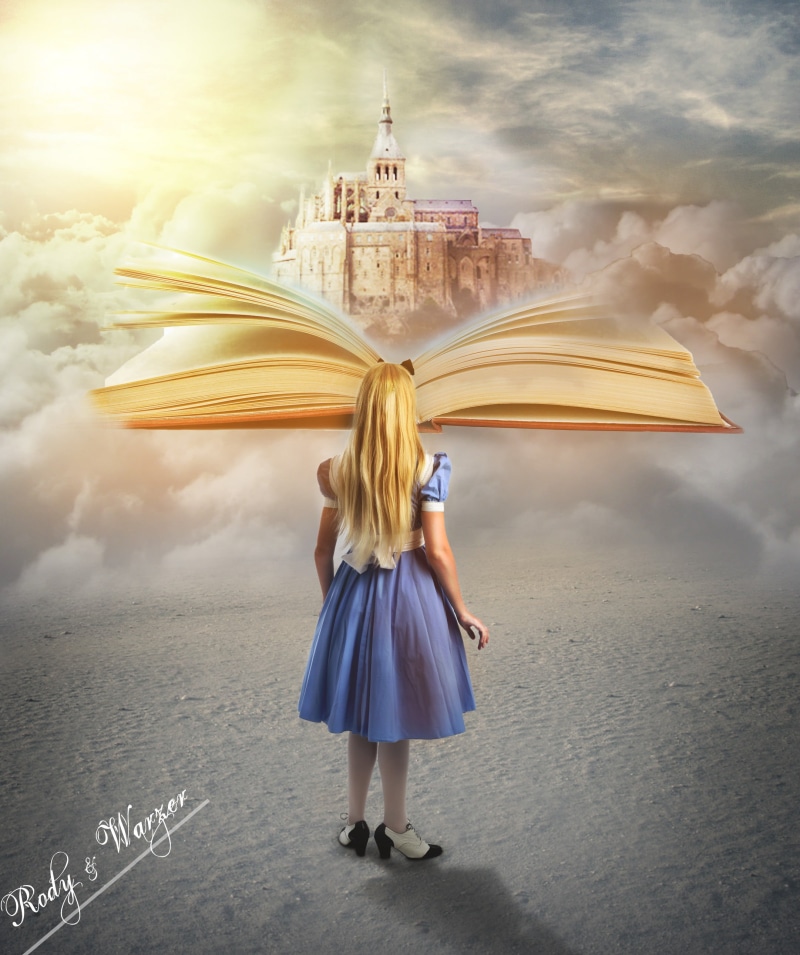 architecture, freedom, 2K, females, fashion, clothing, cloud - sky, Dreamkeepers, beautiful woman, blond hair, adult, hair, nature, Imagine FX, women