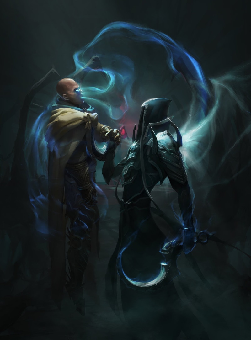 night, Diablo 3: Reaper of Souls, holding, light - natural phenomenon, 1080P, arts culture and entertainment, activity, group of people, dark, performance