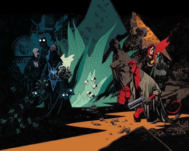 Hell, Comics, Hellboy, Comic, 720P