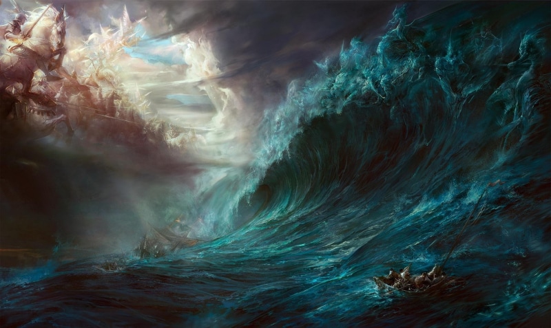 Heaven And Hell, fantasy Art, 1080P