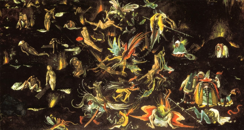 4K, art, the last judgement, hieronymus bosch