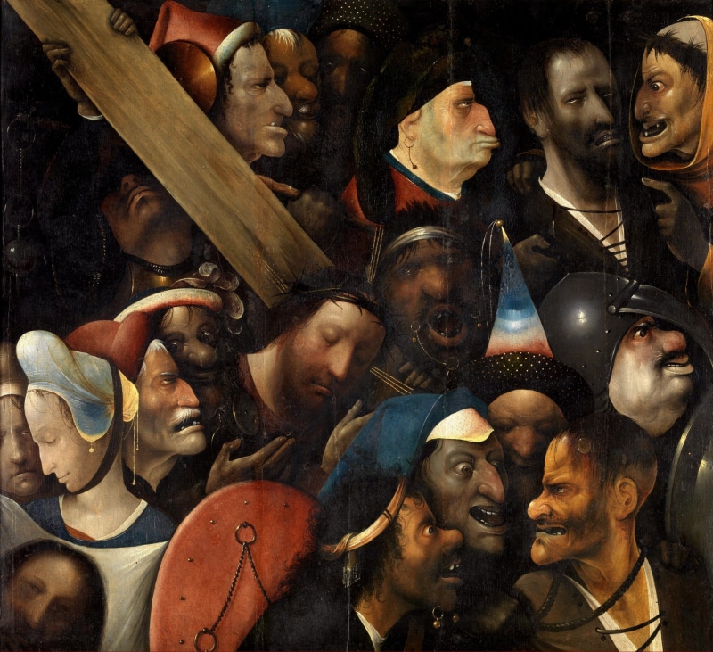2K, Hieronymus Bosch, The large carrying of the cross, Northern Renaissance