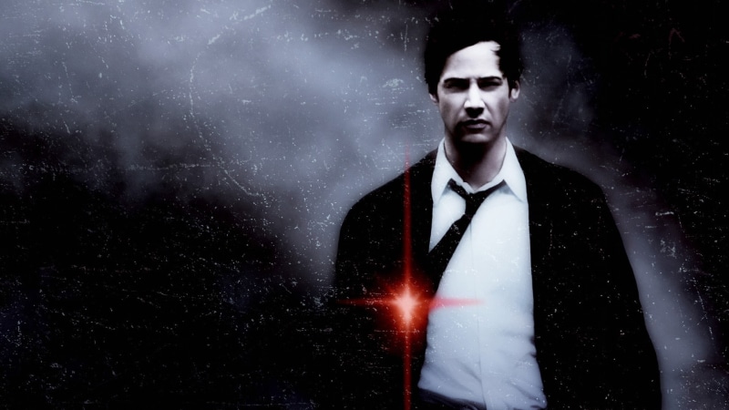 snowing, one person, young men, looking at camera, clothing, men, night, red, movies, actor, Keanu Reeves, portrait, emotion, young adult, waist up, 1080P