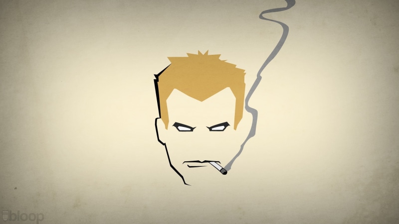 1080P, Constantine, minimalism, Blo0p