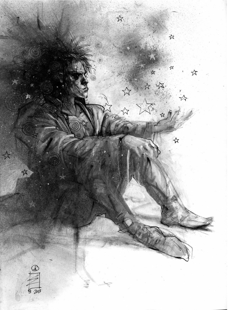 digital composite, women, nature, painted image, hairstyle, Neil Gaiman, depression - sadness, surrounded, fear, aggression, sketch, 720P, wet, indoors