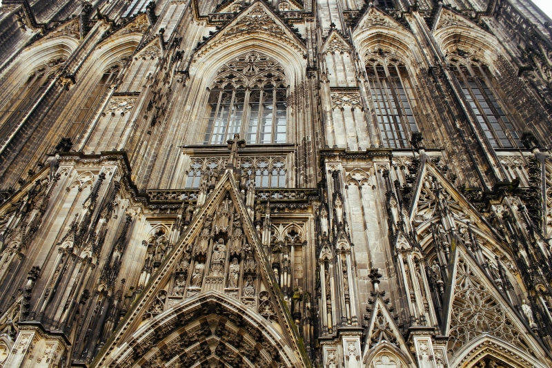 spirituality, building Exterior, cologne Cathedral, Cathedral, architectural column, day, history, building, no people, place of worship, religion, tourism