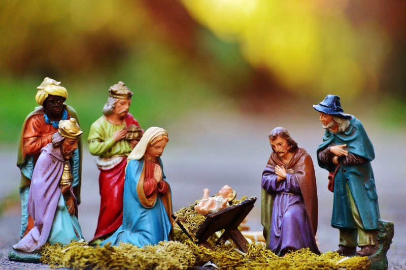 religion, kings, arts crafts, human representation, cultures, nativity, christ child, nativity scene, figurine, father christmas, christmas, representation