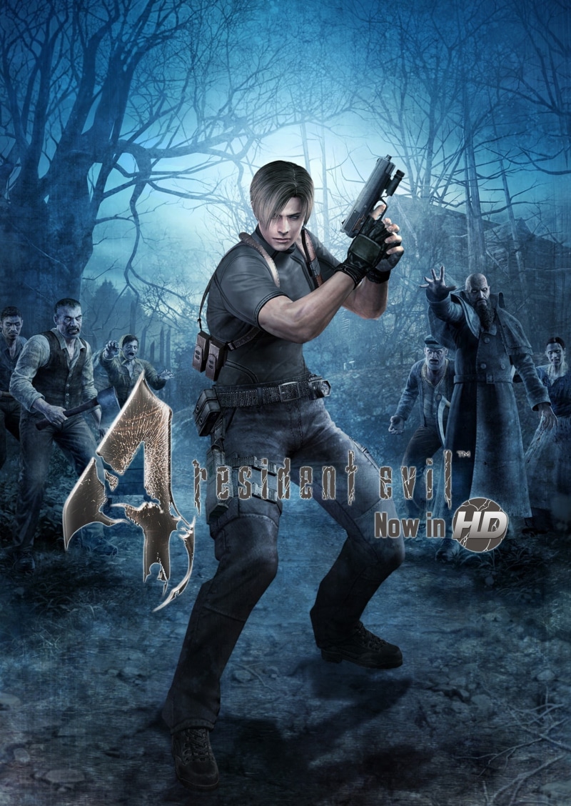 evil, x, hd, resident evil 4, games, art, video, resident, 1080P