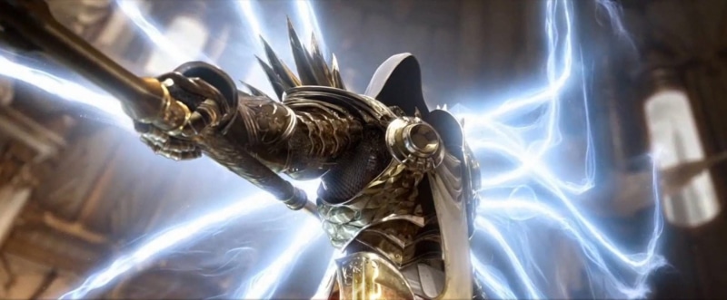 close-up, body part, Angel, Diablo, Tyrael (Diablo III), limb, panoramic, human representation, metal, no people, history, 1080P, architecture, statue