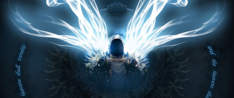 Diablo, video games, wide, 2K, tyrael, ultra
