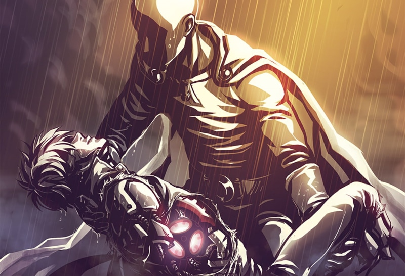 One-Punch Man, Saitama, 720P, Genos