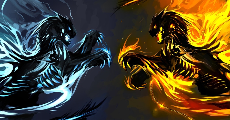 textured Effect, design Element, design, computer Graphic, art, fire and ice, close-up, backdrop, black background, indoors, nature, colors, abstract, flame