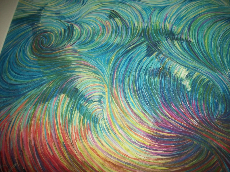 swirls, swirl, shape, motion, full frame, multi colored, blue, abstract, painting, blurred motion, design, nature, backgrounds, spiral, textured, colorful