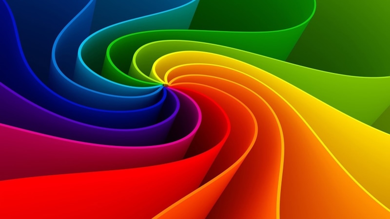 flag, close-up, futuristic, modern, color swatch, light - Natural Phenomenon, color Image, ideas, curled Up, energy, multicolored, flowing, computer Graphic