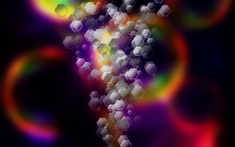 studio shot, texture, indoors, illusion, defocused, no people, colorful, purple, close-up, shape, 720P, biology, digital art, nature, multi colored, beauty in nature