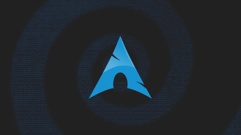material style, ASCII art, text, material minimal, Arch Linux, Linux, 4K, neon glow, minimalism