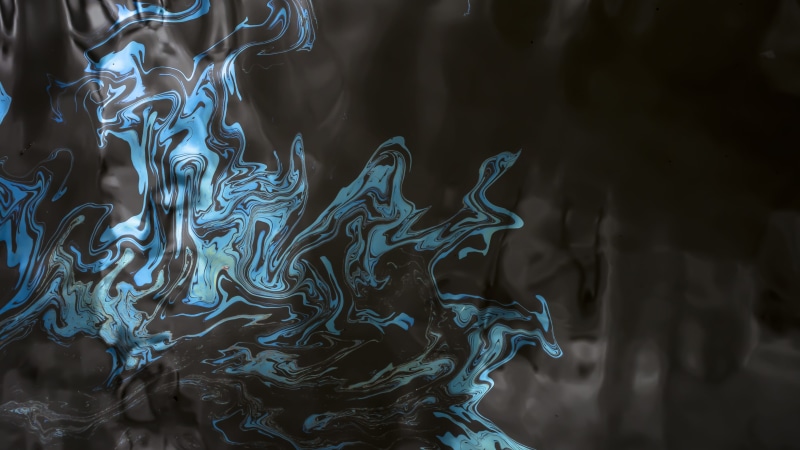 explore, black, ink, mixing, ripple, smoke - physical structure, slick, 4K, long exposure, wander, motion, black background, gemstone, complexity, flowing