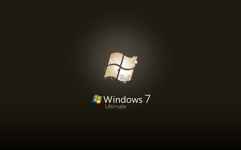 Windows 7, Abstract, 1080P, ultimate, Microsoft, Logo, Windows