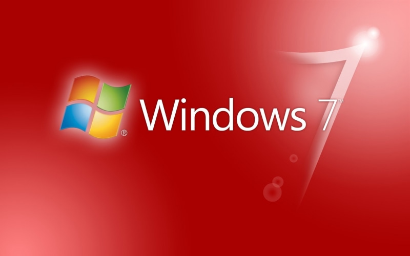 red, windows, 1080P, Windows 7, microsoft