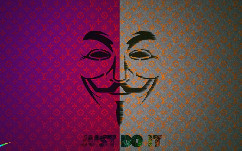 textured, mask, vendetta, abstract, just do it, vector, pattern, floral pattern, digital, elegance, facial Expression, creativity, fox, fawkes, costume