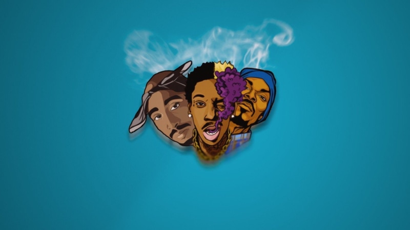 2Pac, Wiz Khalifa, Hip Hop, 720P, music, Makaveli, Rap, Snoop Dogg