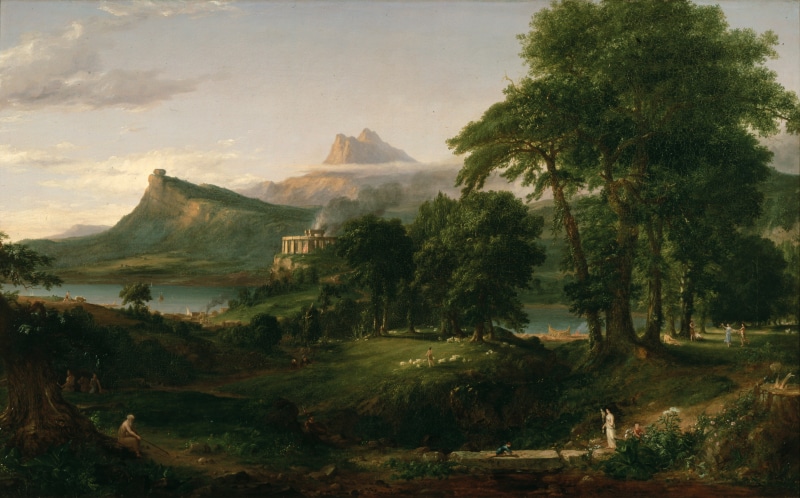 painting, Thomas Cole, 4K