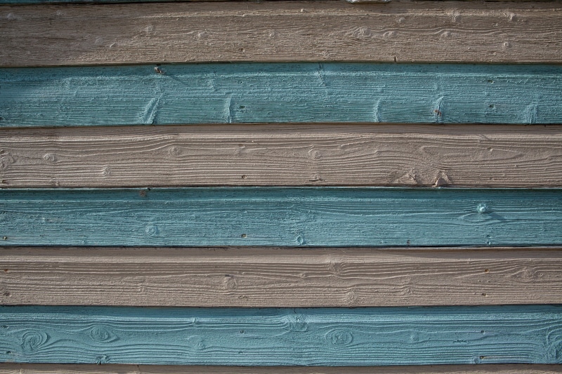Close-up shot, cream, backgrounds, blue, 4K, outdoors, wall - Building Feature, material, full frame, Image, old, plank, architecture, day, captured, built structure