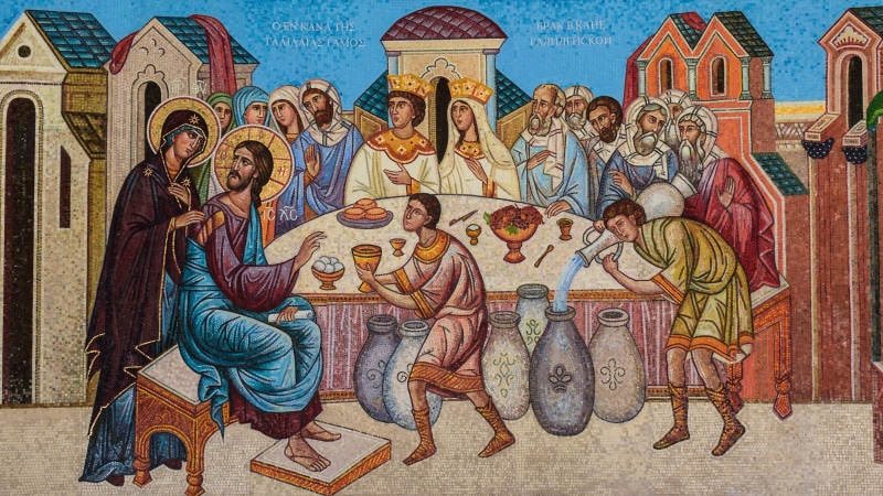 belief, iconography, jesus, place of worship, art and craft, history, tamassos bishop, russian church, chair, marriage at cana, human representation, mural