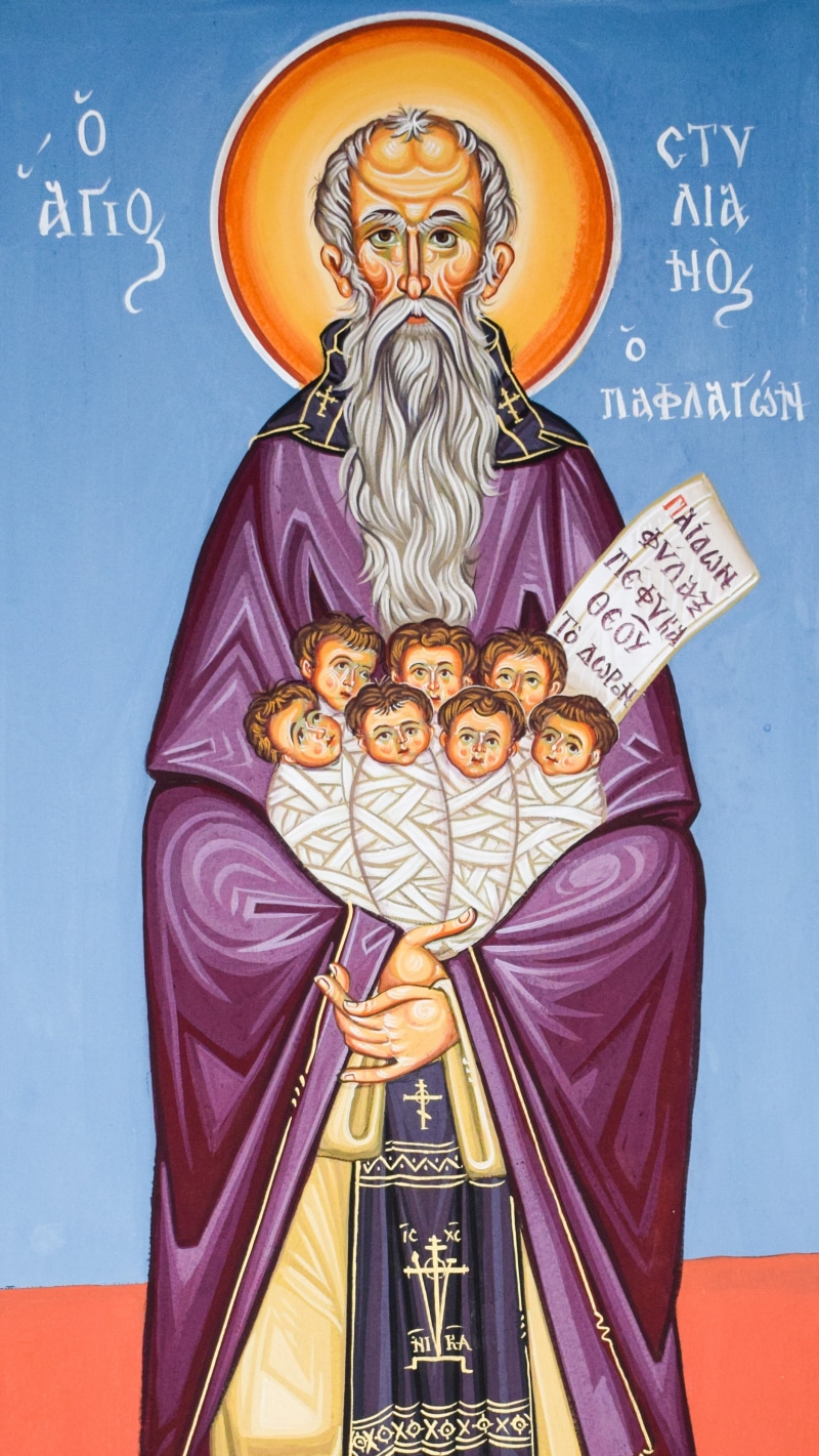 spirituality, belief, art and craft, mural, representation, no people, protaras, christianity, male likeness, low angle view, 2K, wall - building feature