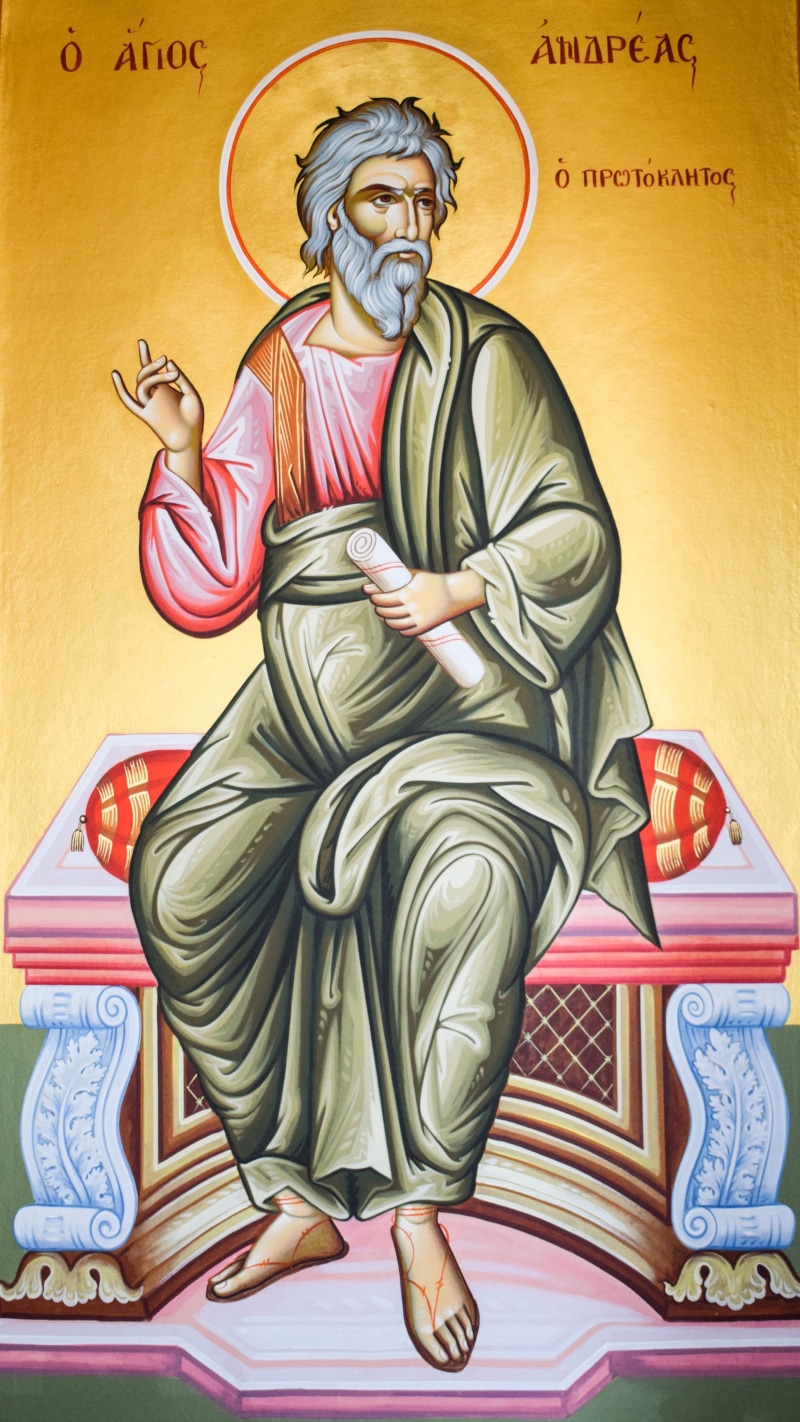 human representation, mural, cyprus, ayia napa, male likeness, orthodox, history, ayios andreas church, architecture, female likeness, painting, ayios andreas
