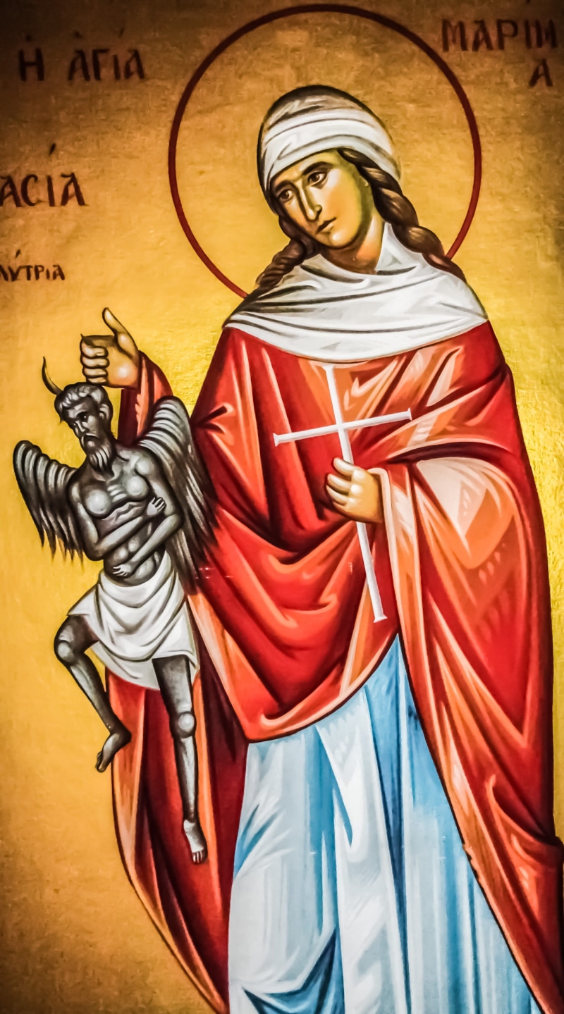 king - royal person, the past, painting, male likeness, saint, representation, ayia marina, history, cape, red, art and craft, orthodox, indoors, 2K, people