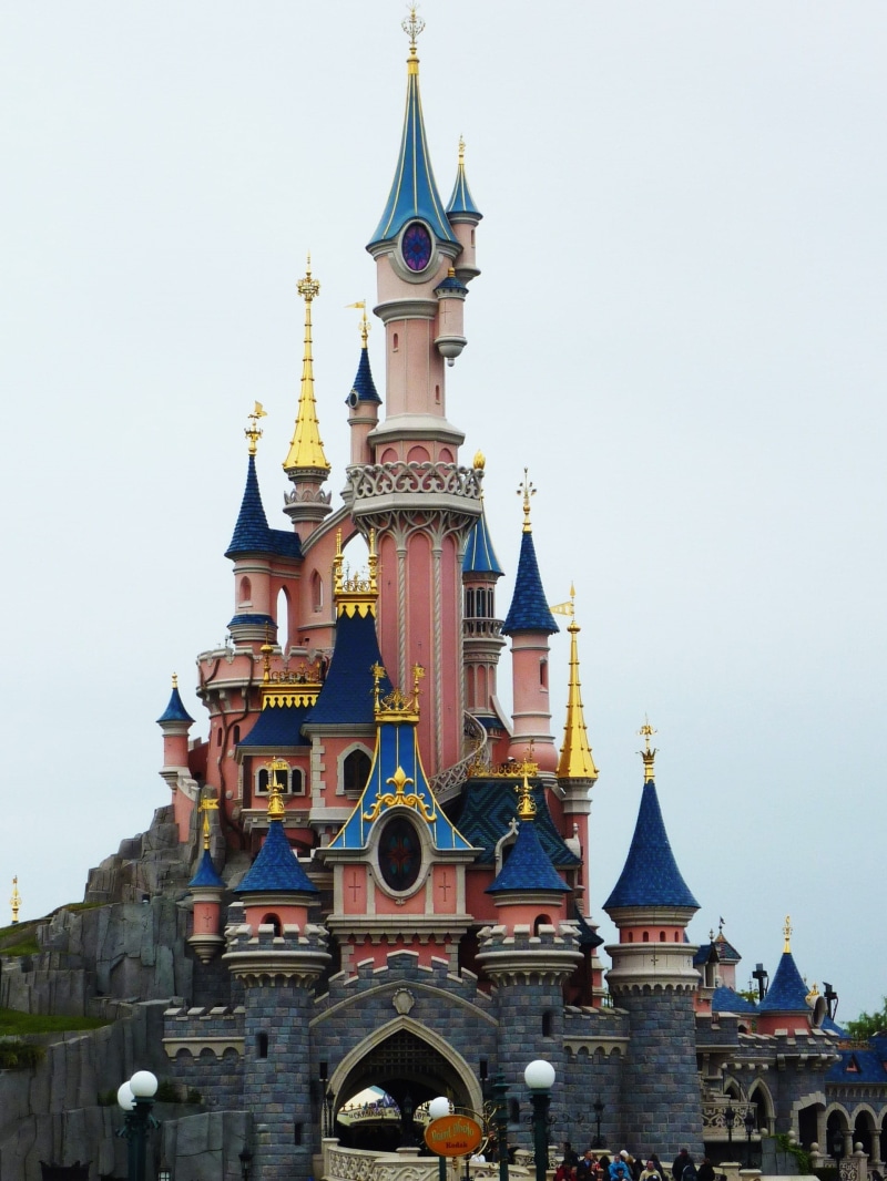 spirituality, place of worship, belief, photography, religion, disneyland paris, clear sky, cultures, ornate, leisure park, travel destinations, castle