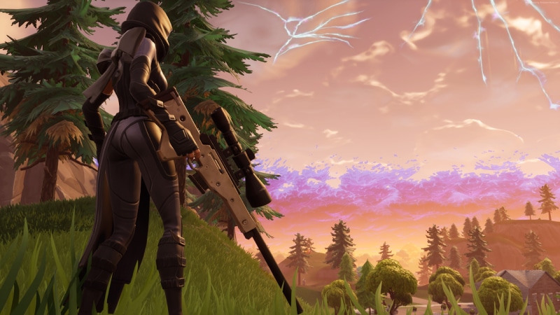 4K, 4K, Fortnite, screenshot