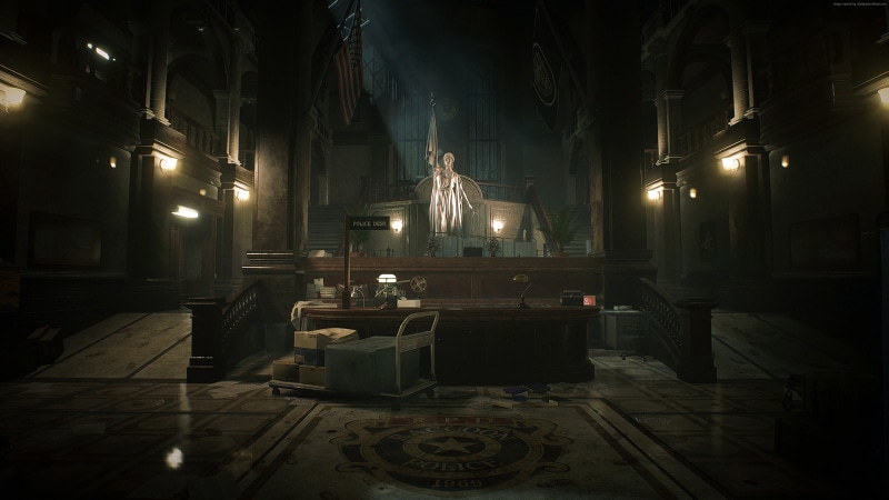Resident Evil 2, E3 2018, 4K, 4K, screenshot