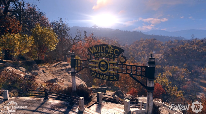 E3 2018, 4K, screenshot, 2K, Fallout 76