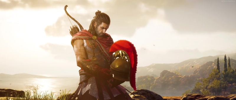 E3 2018, 4K, 4K, screenshot, Assassins Creed Odyssey