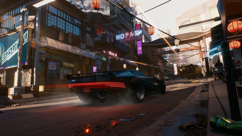 Cyberpunk 2077, 4K, screenshot, 4K, E3 2018