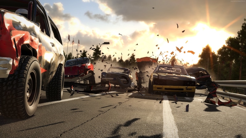 screenshot, 4K, 4K, Wreckfest, E3 2018, Next Car Game