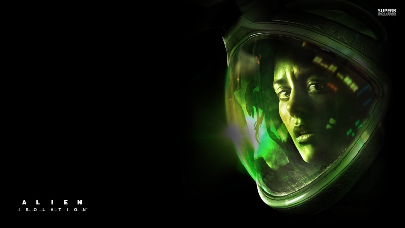 reflection, night, close-up, motion, illuminated, single object, glass - material, Amanda Ripley, Alien: Isolation, futuristic, video games, still, indoors