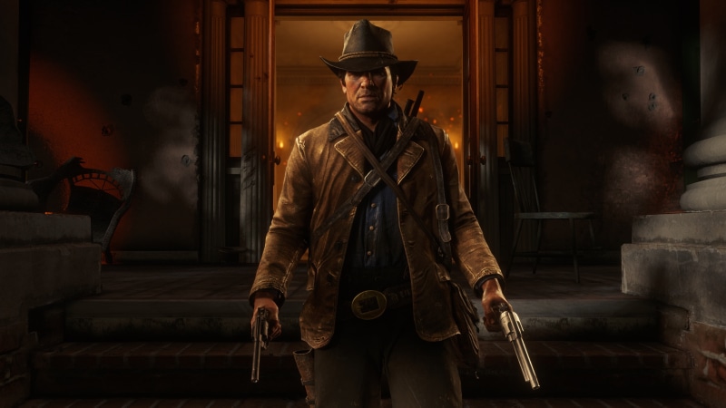 Red Dead Redemption 2, 4K, Arthur Morgan, Red Dead