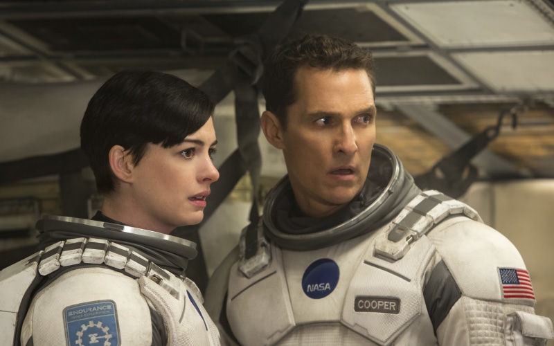 2K, Anne Hathaway, movie, fiction, «Interstellar», Interstellar, Matthew McConaughey, hd