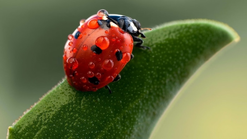 invertebrate, macro, ladybug, one animal, beetle, nature, ladybugs, food, freshness, insect, red, small, focus on foreground, plant part, no people, animal wildlife
