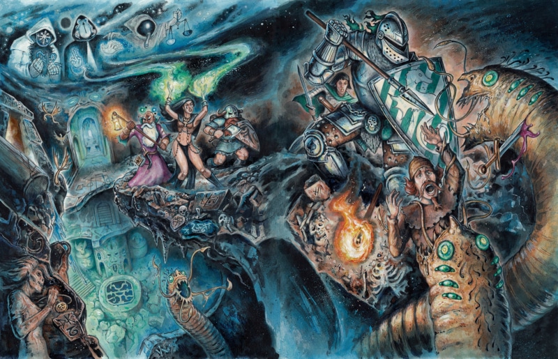 adventurers, 2K, Dungeon Crawl Classics, Roleplaying, Table Top RPG