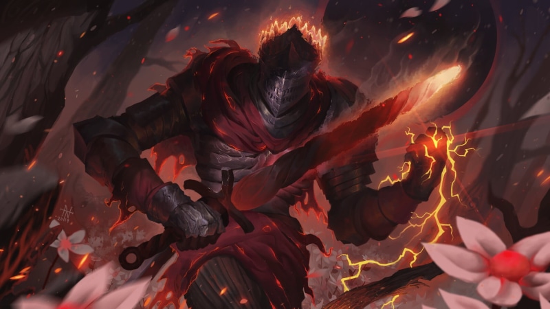 1080P, dark souls 3, fantasy art, Soul of Cinder, warrior, knight, artwork, Dark Souls