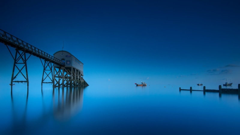 beauty in nature, blue, sky, Ethereal, transportation, reflection, blue background nature, architecture, desktop image, water, ethereal nature, blue desktop image