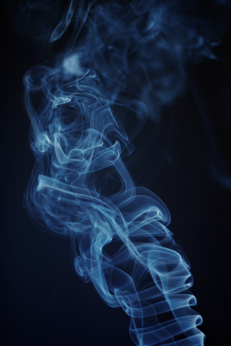 illuminated, studio shot, lockscreen, burning, white color, luminosity, swirl, close-up, changing form, smoke - physical structure, smoke, vapour